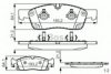MERCE 0074208020 Brake Pad Set, disc brake